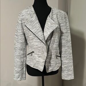 Women's Banana Republic Gray Textured Jacket